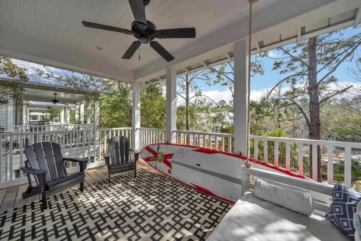 The Birdhouse In Luxury Watercolor Brand New 6 Seat Golf Cart Villa Santa Rosa Beach Exterior photo